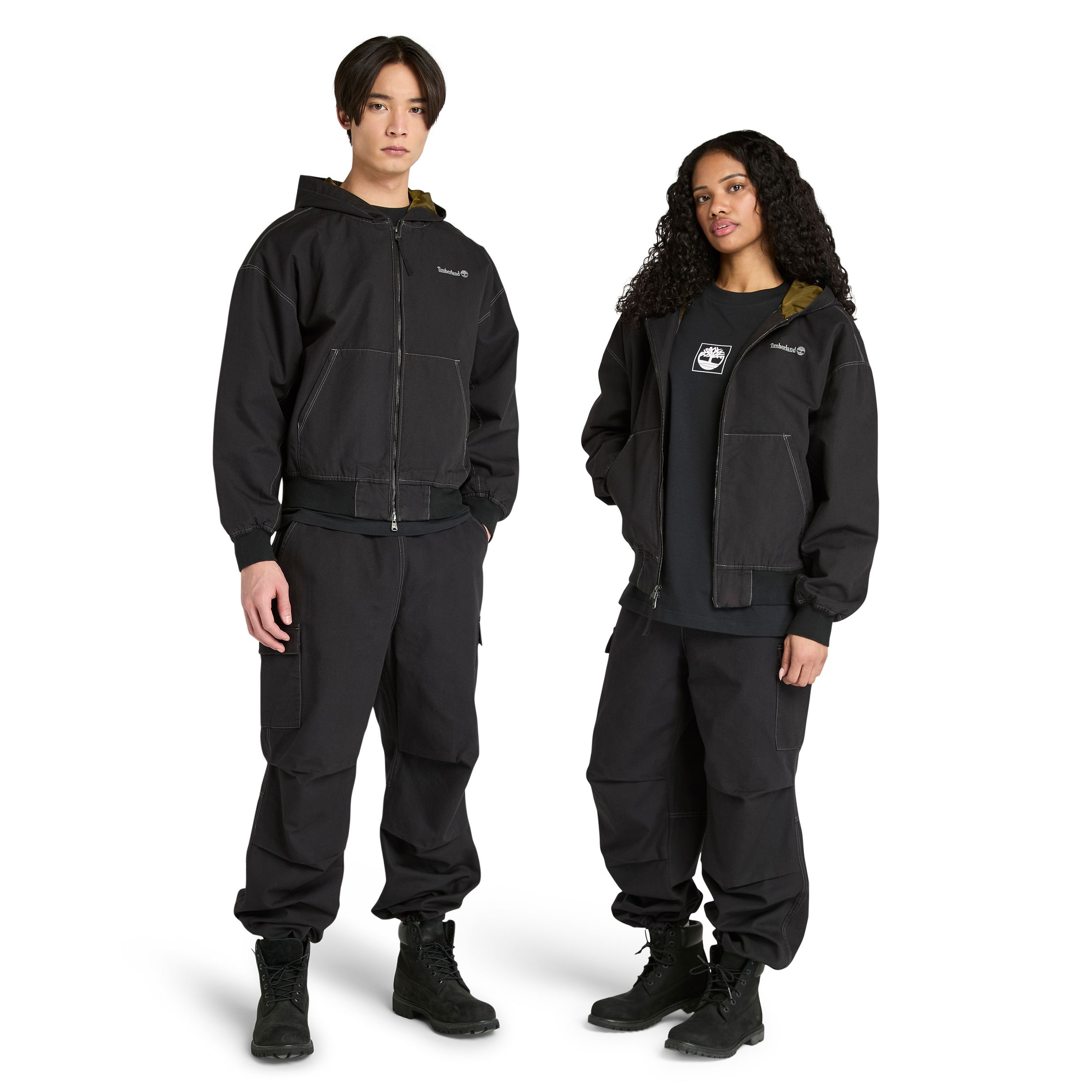 Timberland Duck Canvas Hooded Jacket