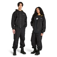 Timberland Duck Canvas Hooded Jacket Front_Flat