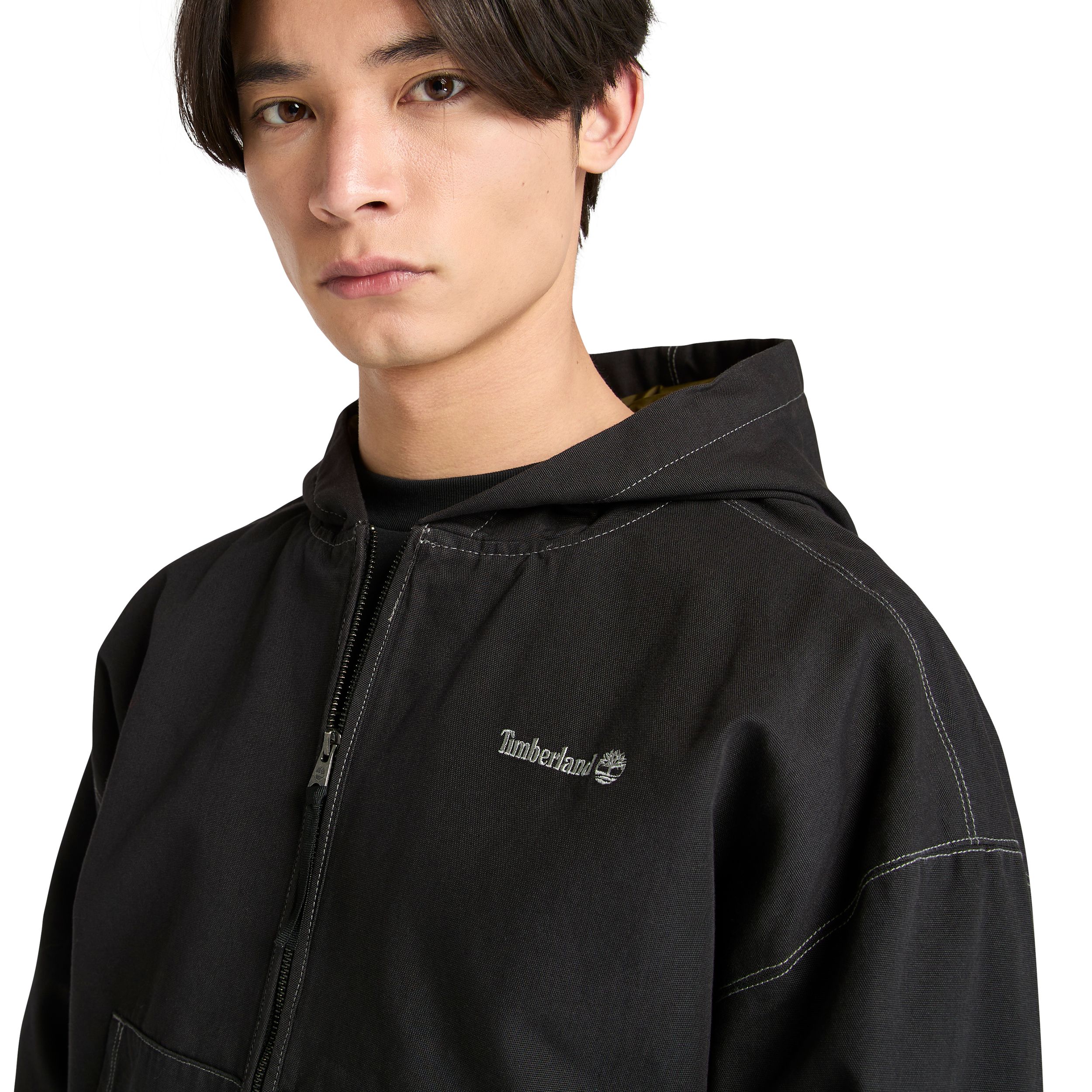 Timberland Duck Canvas Hooded Jacket