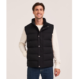 Denver Hayes Men's Urban Puffer Hyper-Dri® HD1 Water Repellent-Breathable T-Max® Insulated Vest Front_Flat