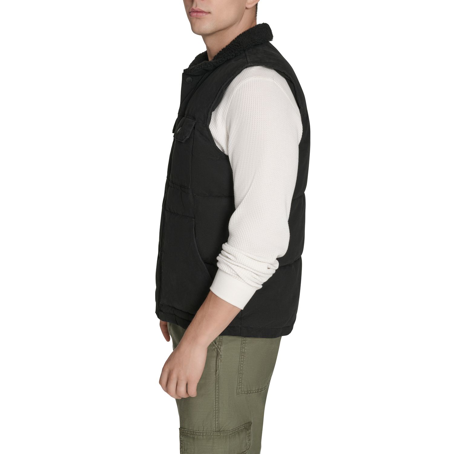 Gilet fonctionnel matelassé en toile pour hommes, Levi's