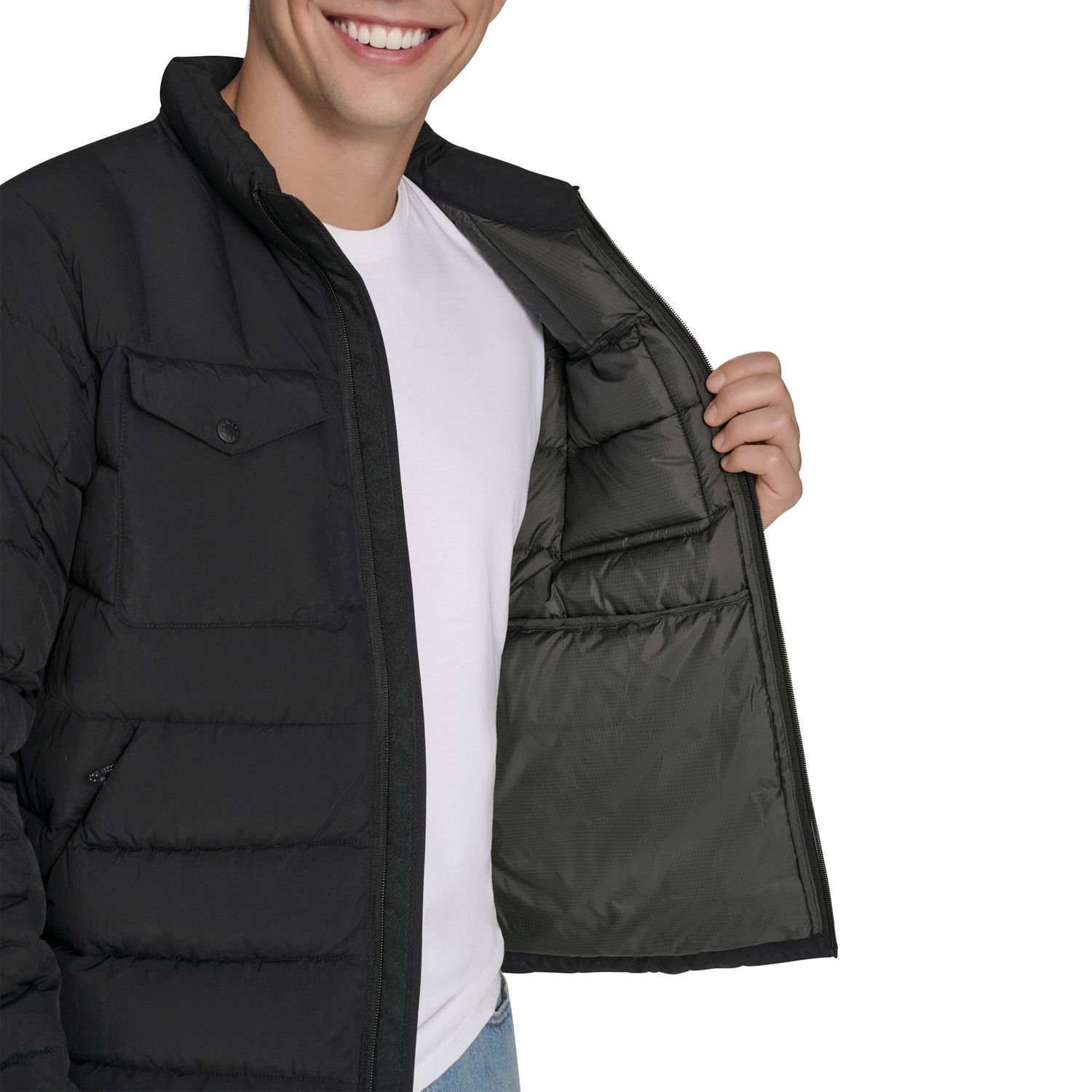 Levi's Men's 2 Pocket Stretch Puffer Jacket