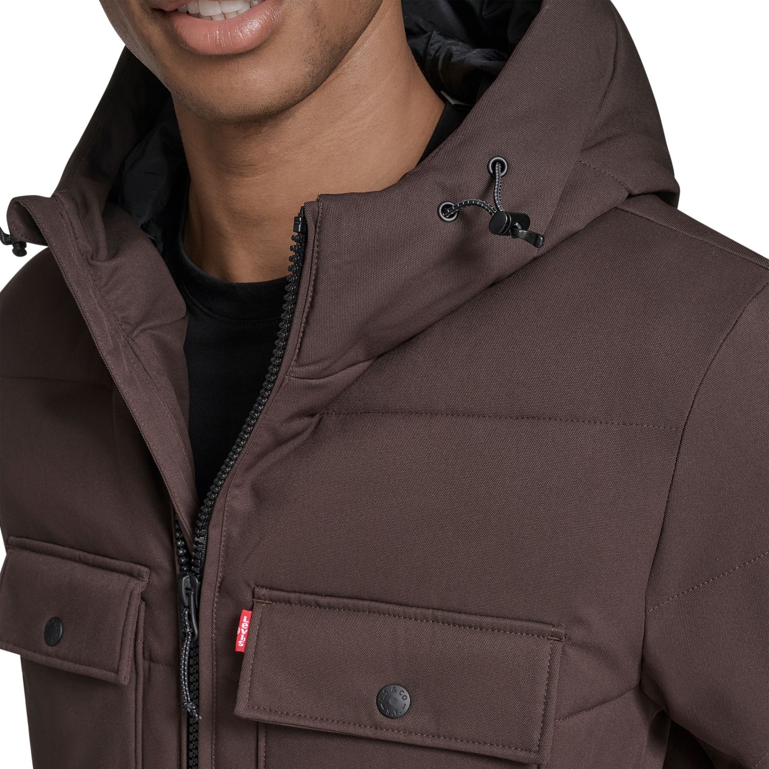 Veste bouffante à capuche pour hommes, Levi's