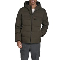 Levi's Men's Hooded Puffy Jacket