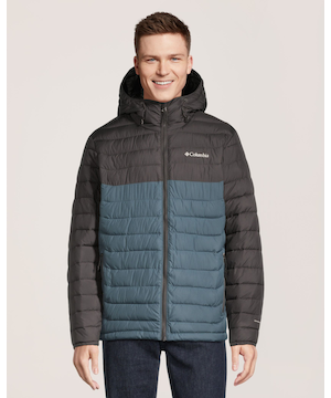 Veste à capuche avec doublure Omni-Heat Reflective pour hommes, Powder Lite II, Columbia