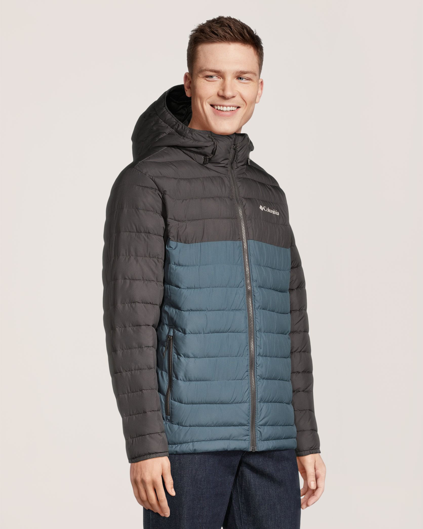 Columbia Men's Powder Lite II Omni - Heat Reflective Hooded Jacket