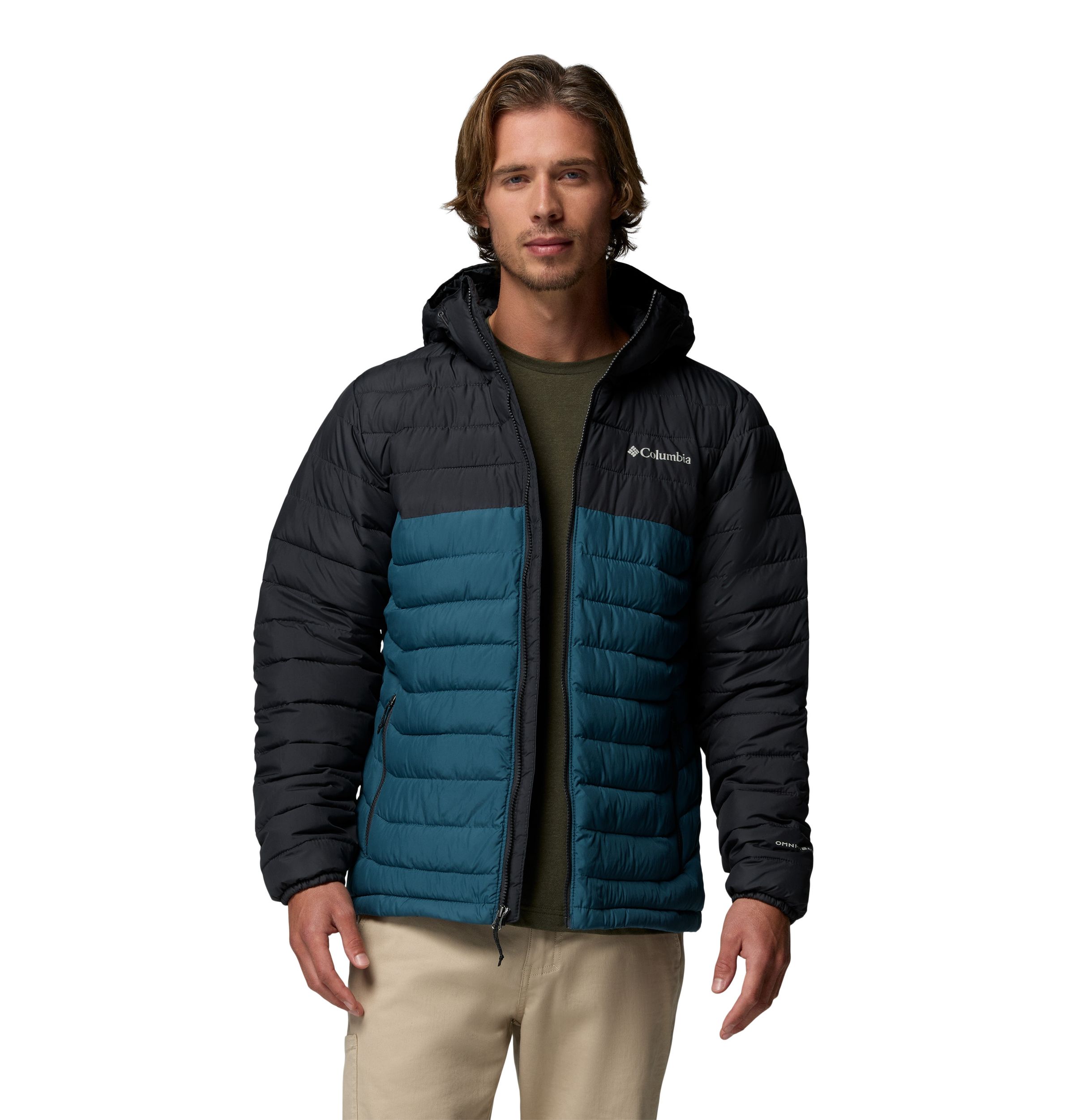 Columbia Men's Powder Lite II Omni - Heat Reflective Hooded Jacket