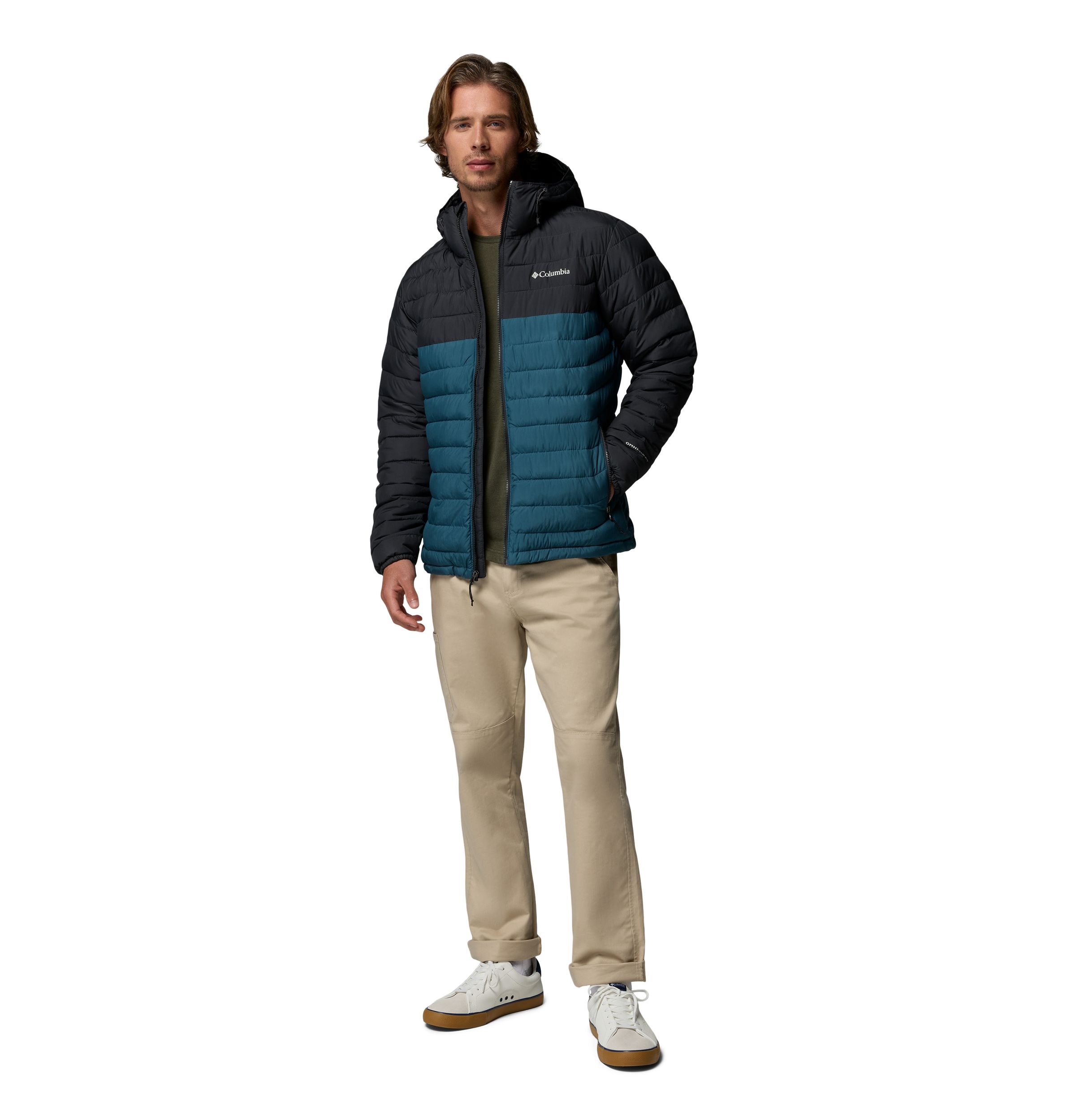 Columbia Men's Powder Lite II Omni - Heat Reflective Hooded Jacket