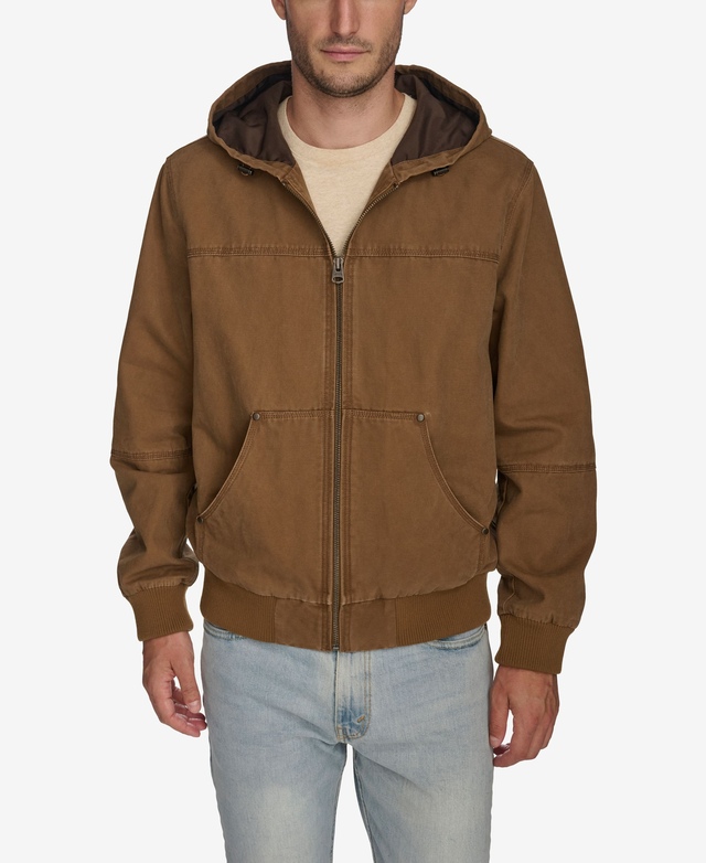 Levi's Men's Canvas Hoody Bomber Jacket