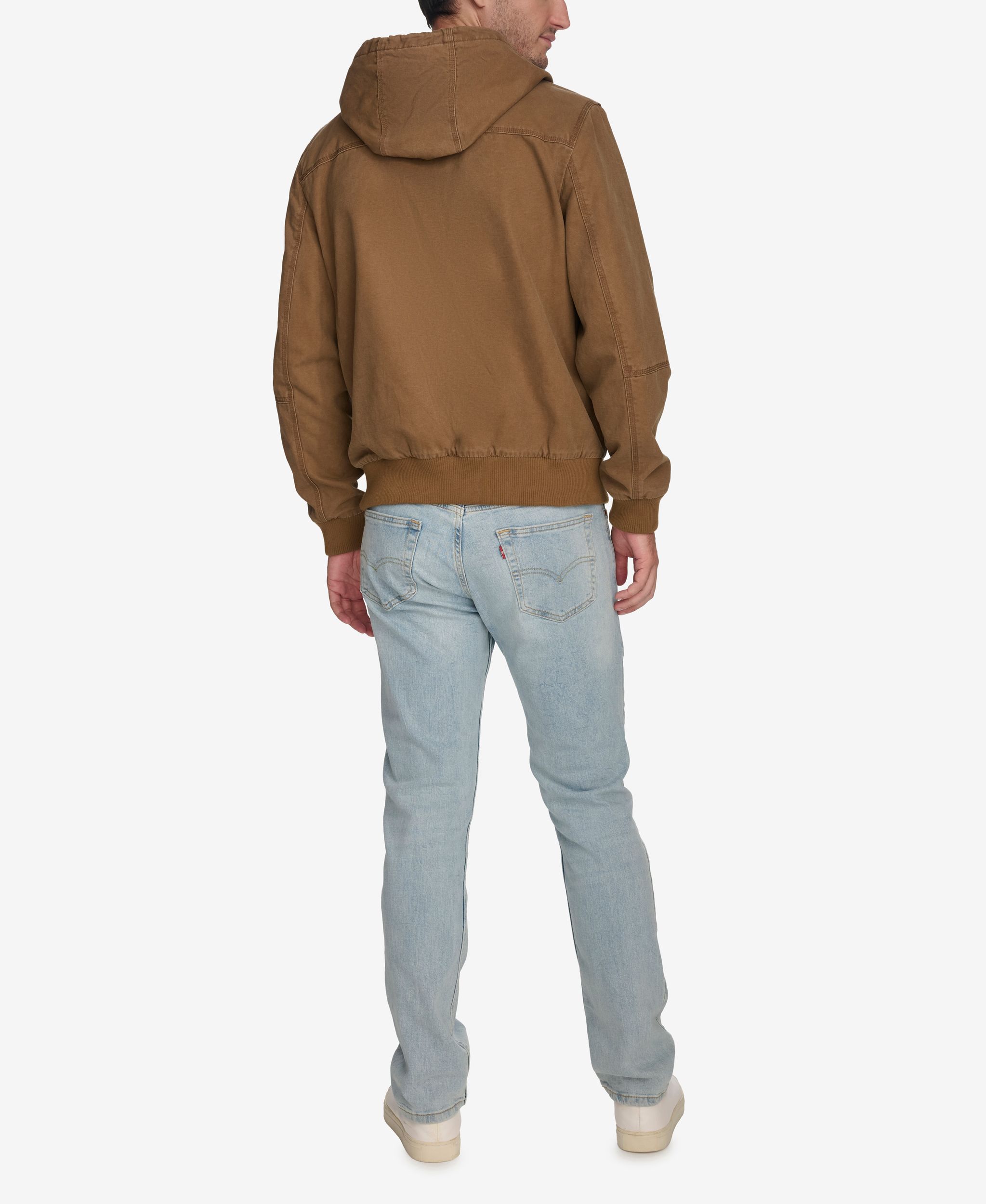 Levi's Men's Canvas Hoody Bomber Jacket