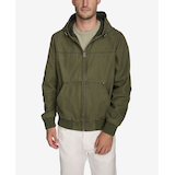 Blouson aviateur à capuche en toile pour hommes, Levi's Front_Angled_Left