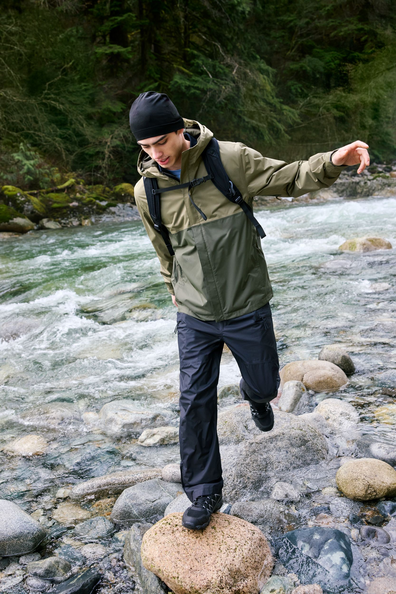 Veste imperméable avec Hyper-Dri&nbsp;HD3 pour hommes, 2&nbsp;couches, Downpour&nbsp;II, WindRiver