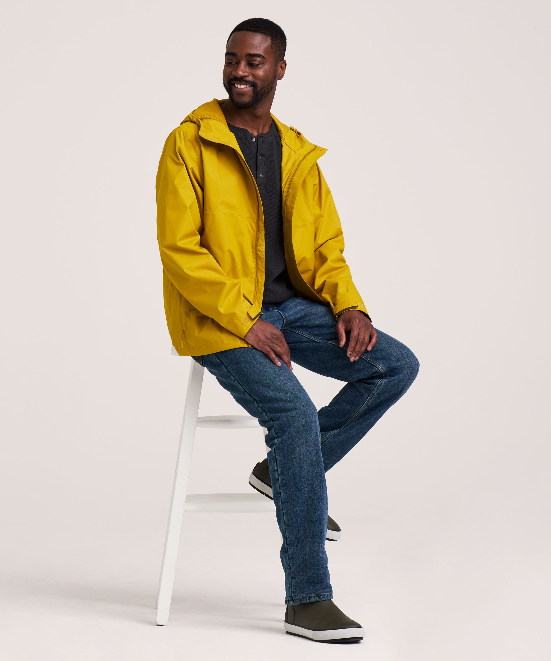 WindRiver Men's Downpour II 2L HYPER-DRI® HD3 Waterproof Rain Jacket