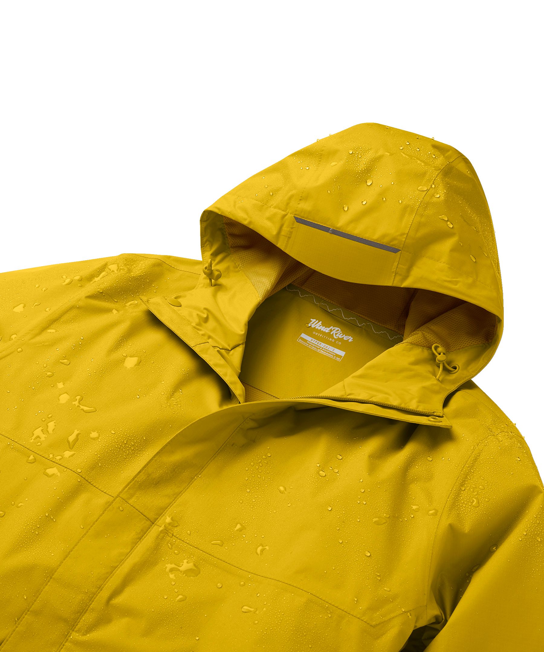 WindRiver Men's Downpour II 2L HYPER-DRI® HD3 Waterproof Rain Jacket