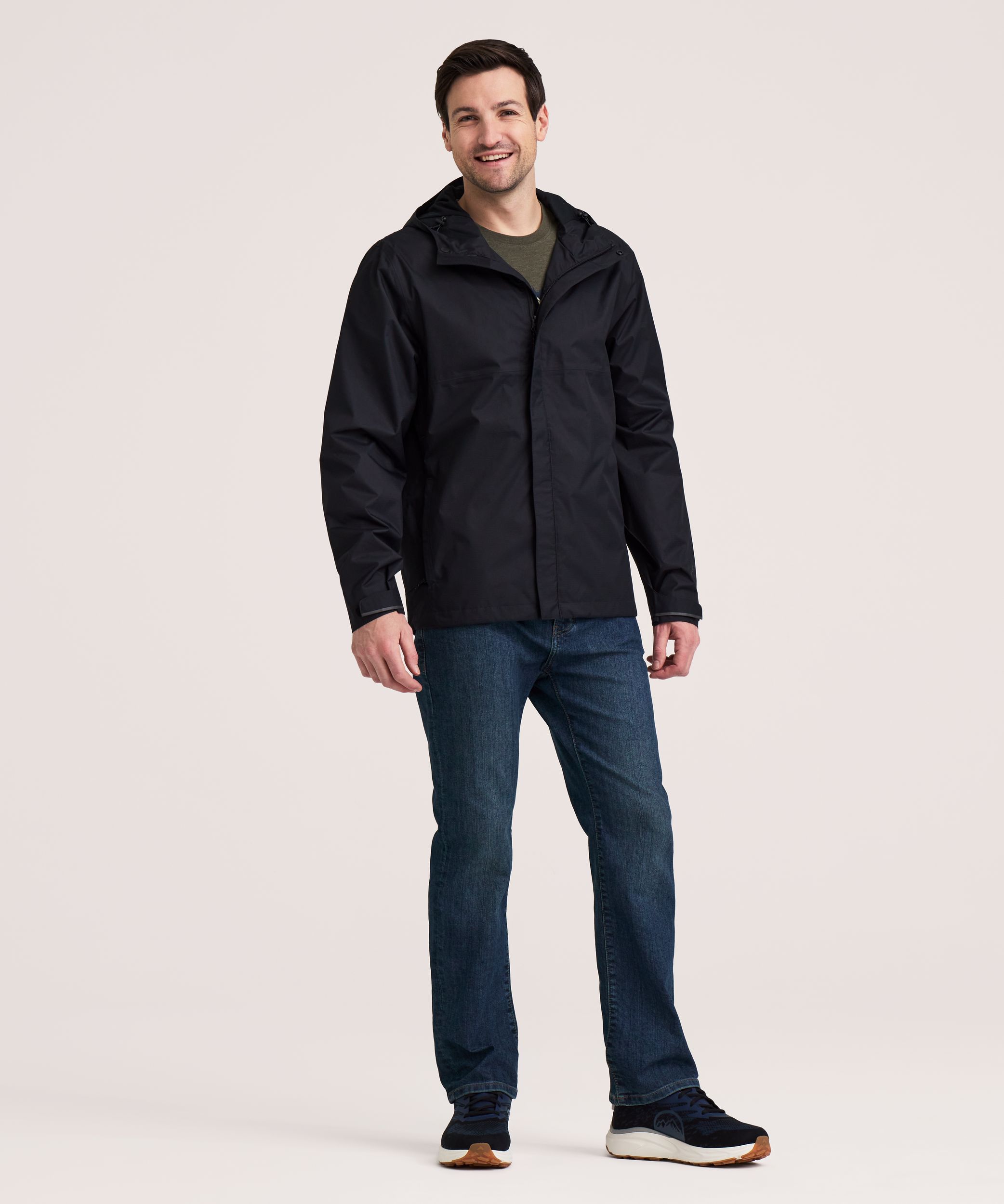 WindRiver Men's Downpour II 2L HYPER-DRI® HD3 Waterproof Rain Jacket