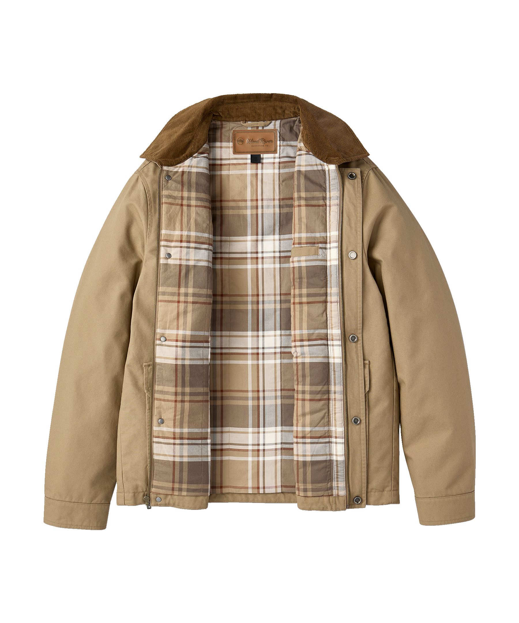 WindRiver Men's Casual Cotton Barn Jacket