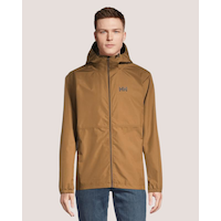 Helly Hansen Men's Hilo Heated Protection Rain Jacket Front_Flat