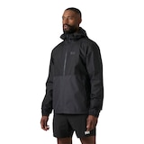 Helly Hansen Men's Hilo Heated Protection Rain Jacket Front_Angled_Left