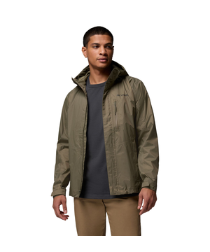 Columbia Men's Pouring Adventure Rain Jacket