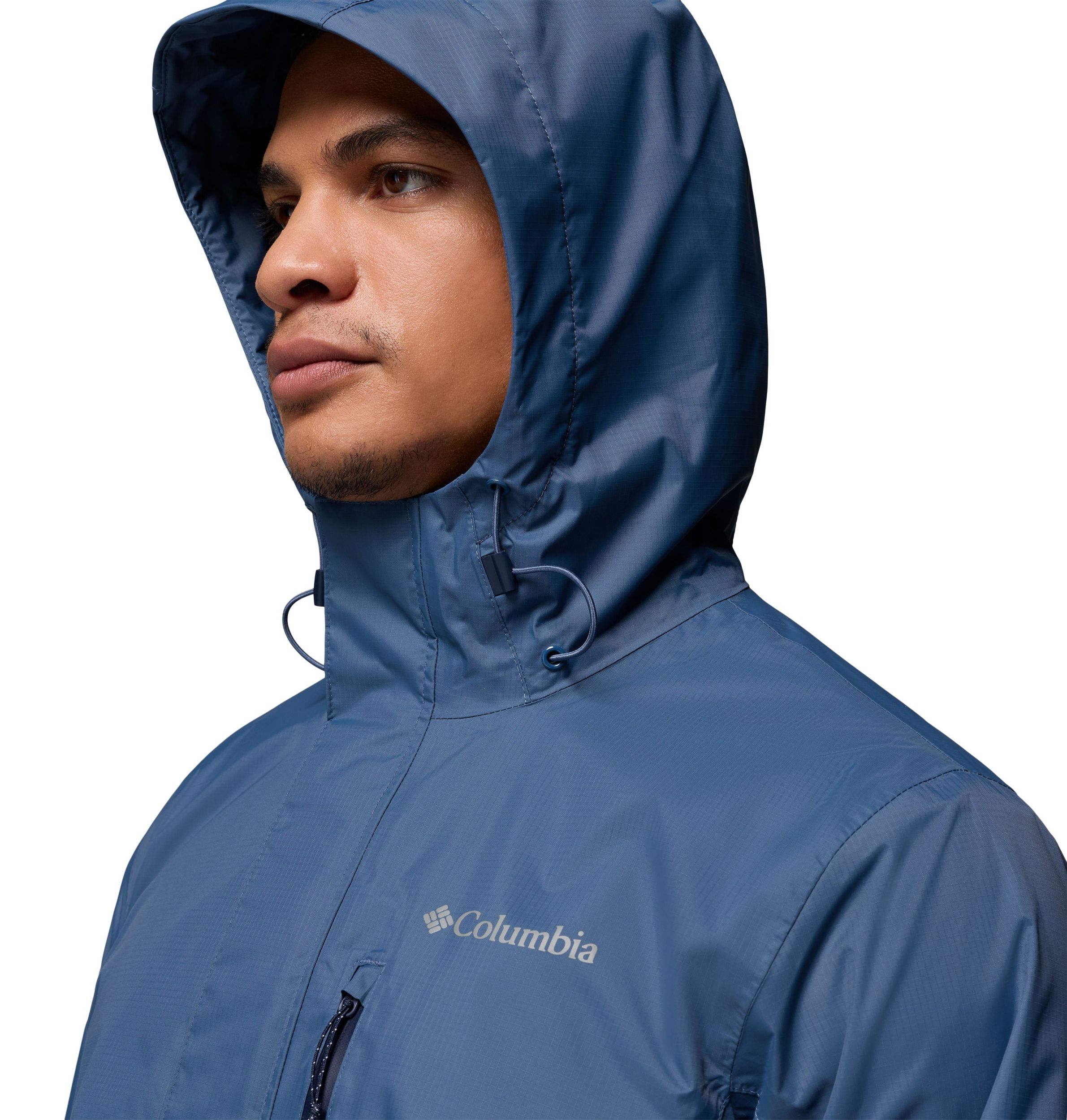 Columbia Men's Pouring Adventure Rain Jacket