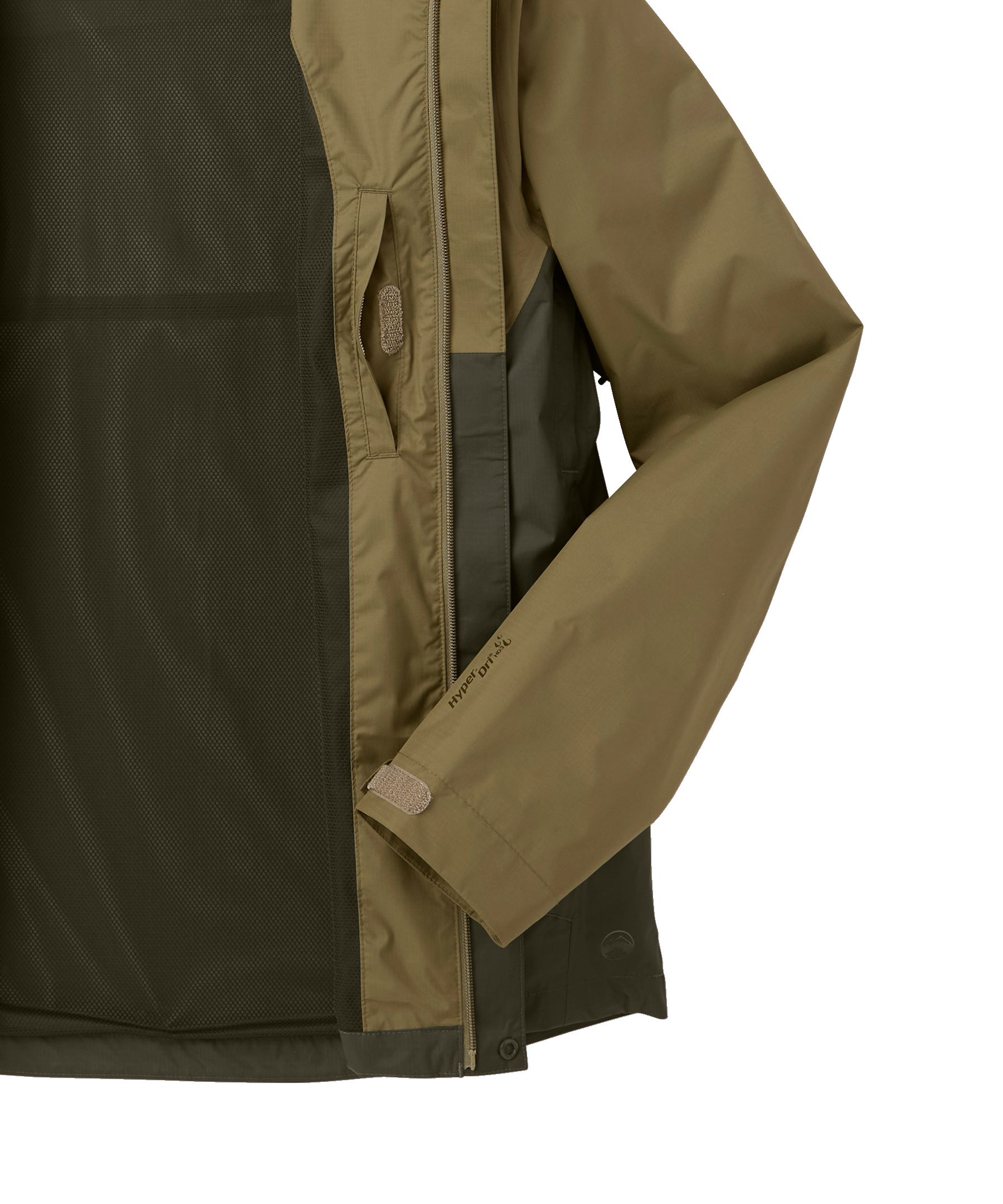 WindRiver Men's Downpour II 2L HYPER-DRI® HD3 Waterproof Rain Jacket