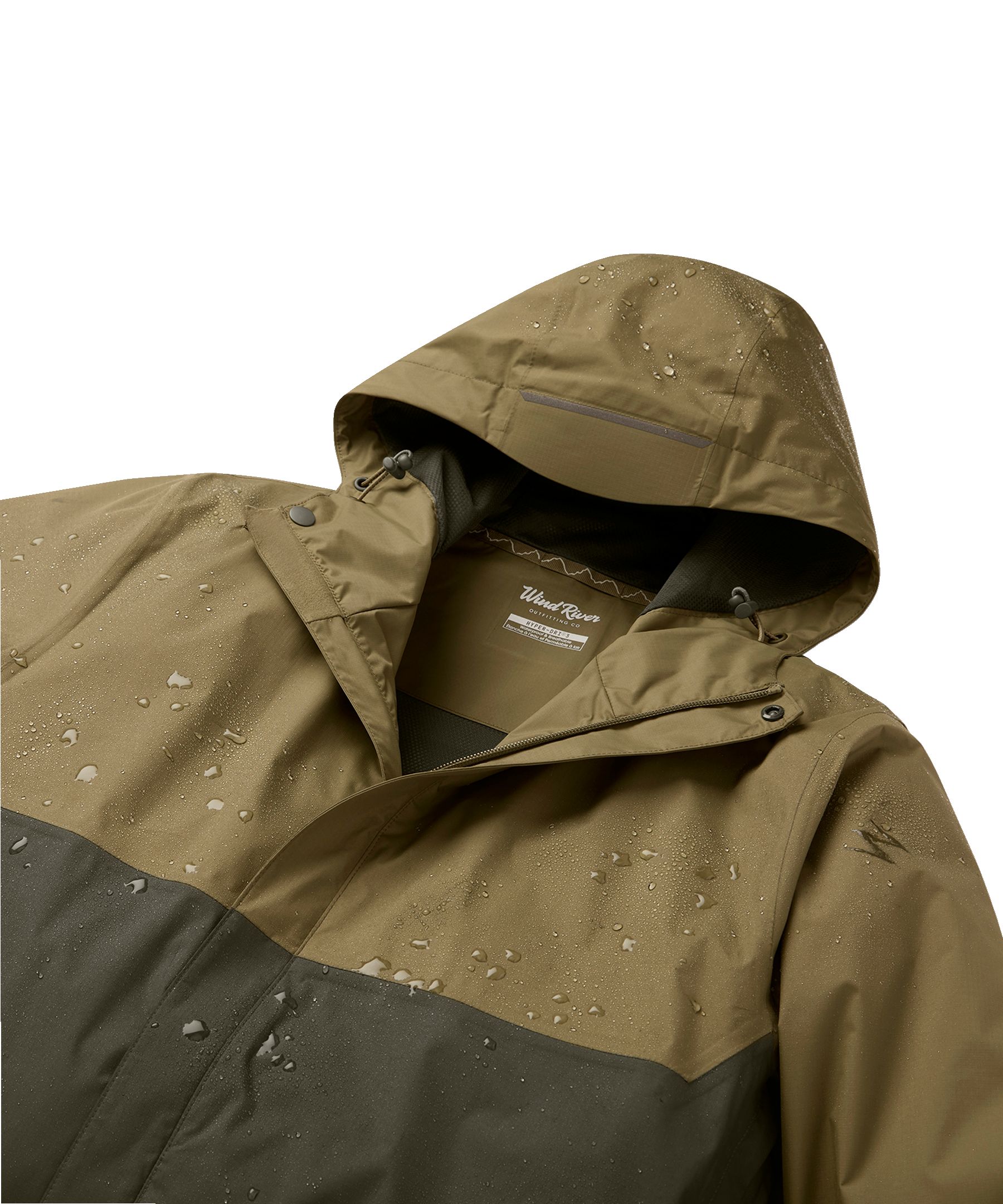 WindRiver Men's Downpour II 2L HYPER-DRI® HD3 Waterproof Rain Jacket