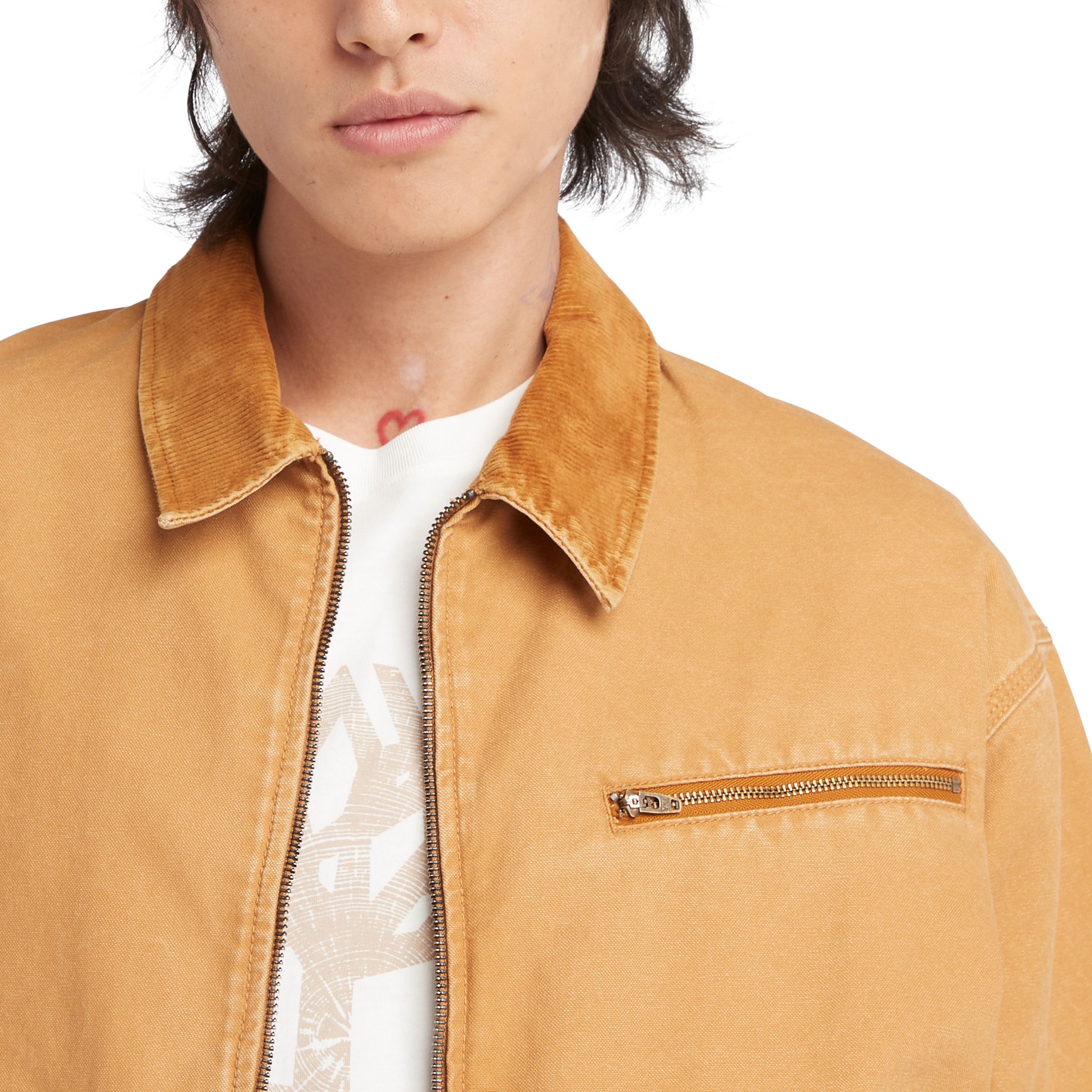 Timberland Men's Strafford Washed Canvas Casual Jacket