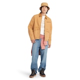 Timberland Men's Strafford Washed Canvas Casual Jacket Front_Angled_Right
