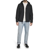 Levi's Men's 2-Pocket Hooded Softshell Jacket Front_Flat