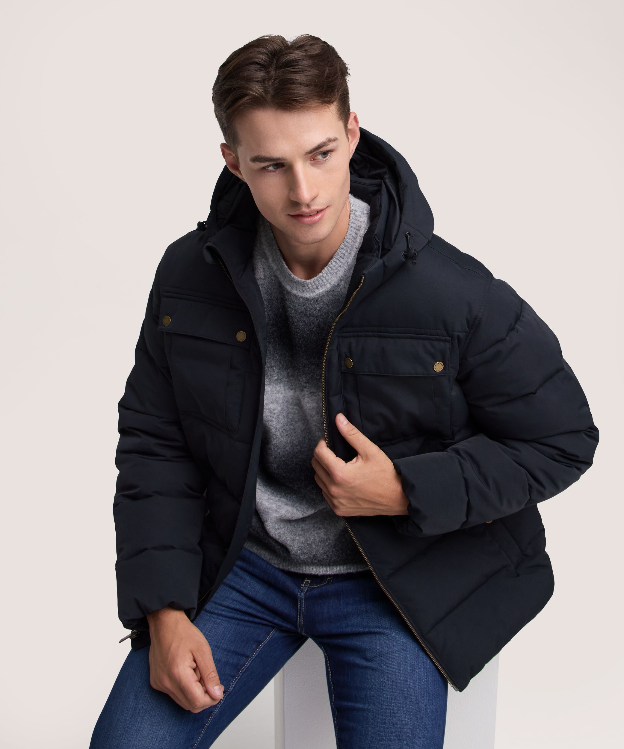 Veste bouffante au style urbain T-MAX® HYPER-DRIMD HD1 pour hommes, Denver Hayes