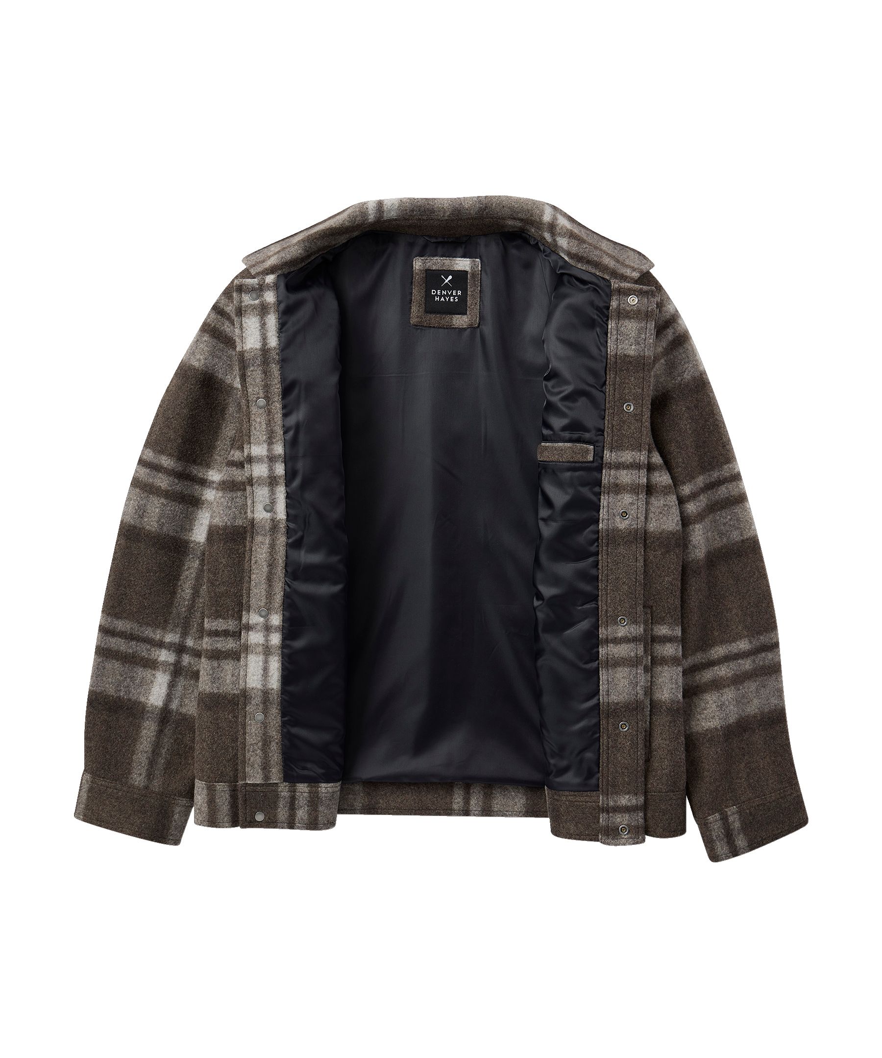 Denver Hayes Men's Wool Blend Casual Jacket