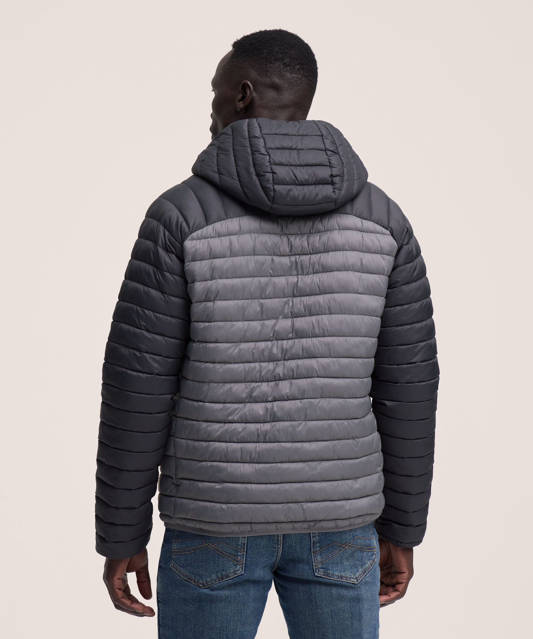WindRiver Men's T-Max® Hyper-Dri® 1 Packable Hooded Puffer Jacket