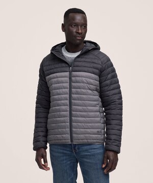 WindRiver Men's T-Max® Hyper-Dri® 1 Packable Hooded Puffer Jacket
