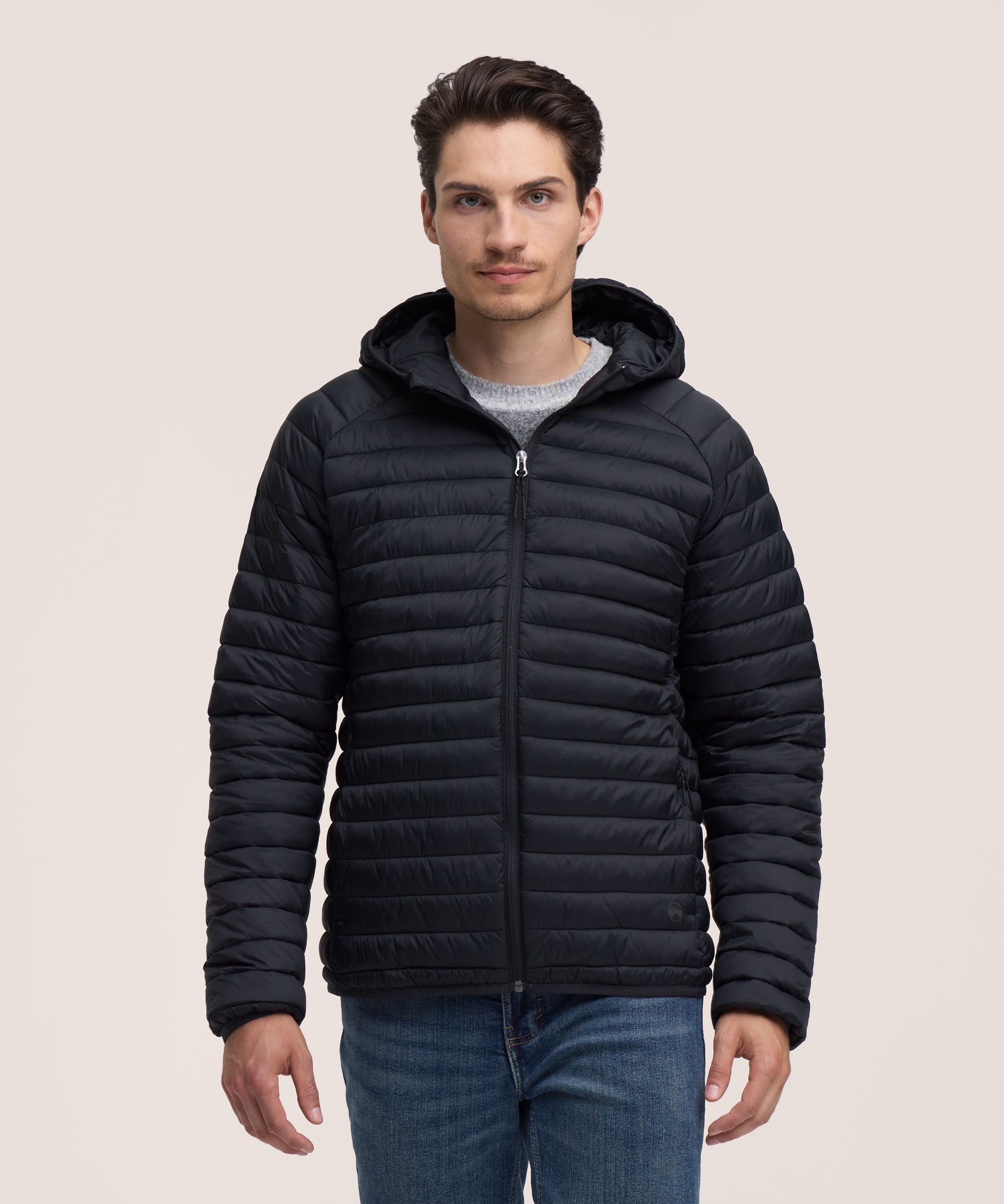 WindRiver Men's T-Max® Hyper-Dri® 1 Packable Hooded Puffer Jacket