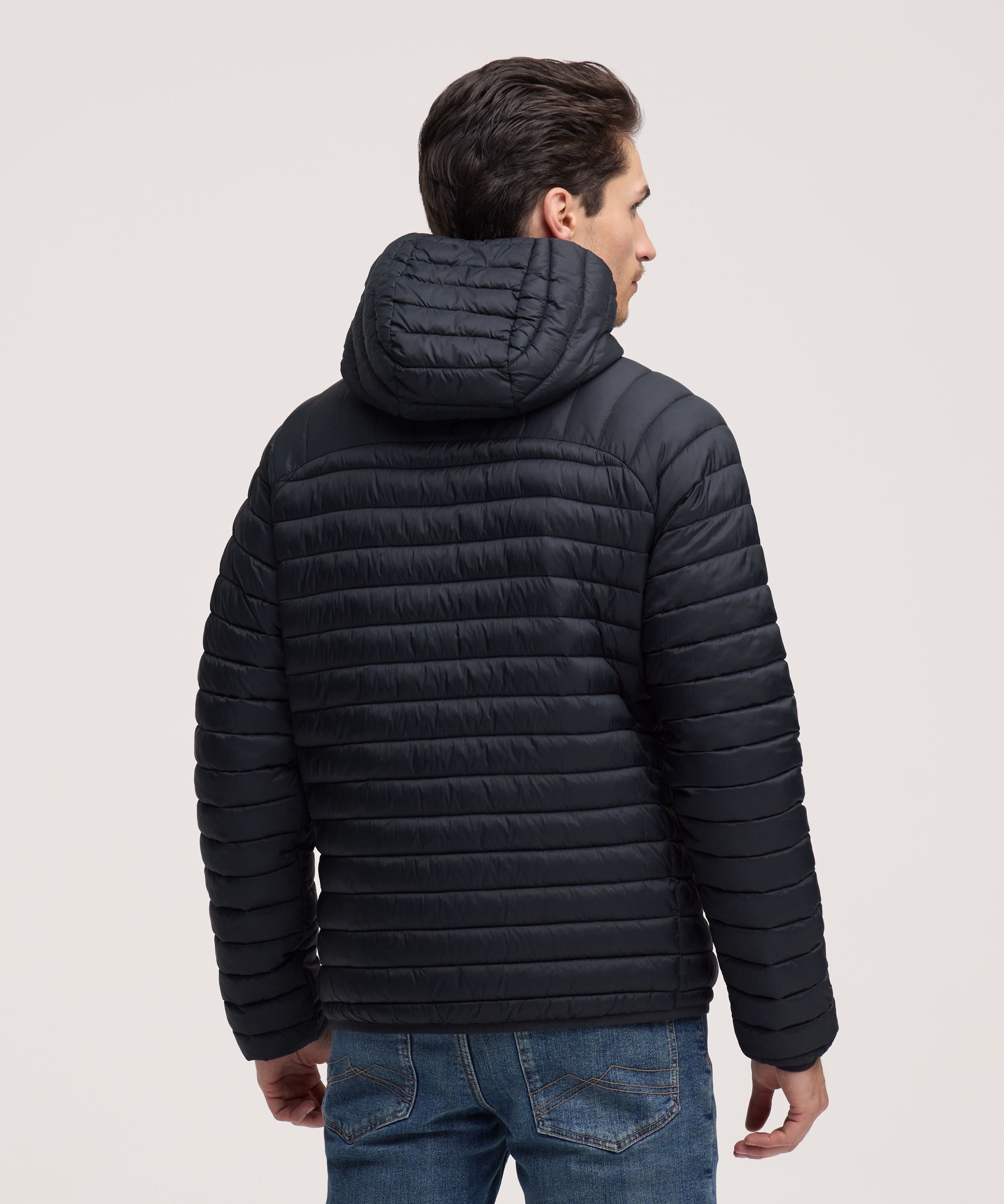 WindRiver Men's T-Max® Hyper-Dri® 1 Packable Hooded Puffer Jacket