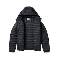 WindRiver Men's T-Max® Hyper-Dri® 1 Packable Hooded Puffer Jacket Front_Flat
