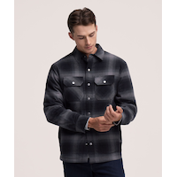Chemise-veste en flanelle isolée T-MAXMD pour hommes, WindRiver