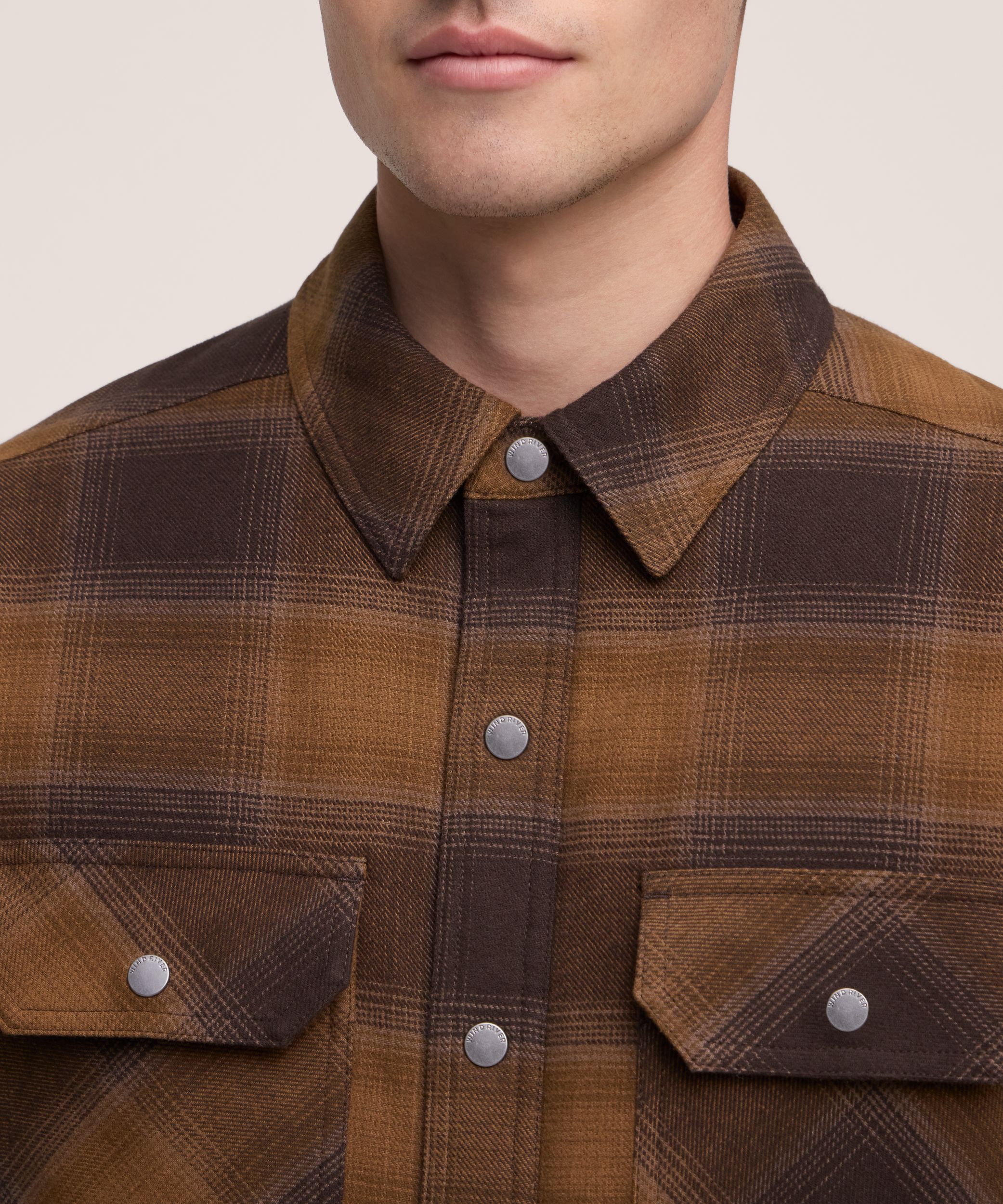 WindRiver Men's T-Max® Flannel Insulated Shirt Jacket