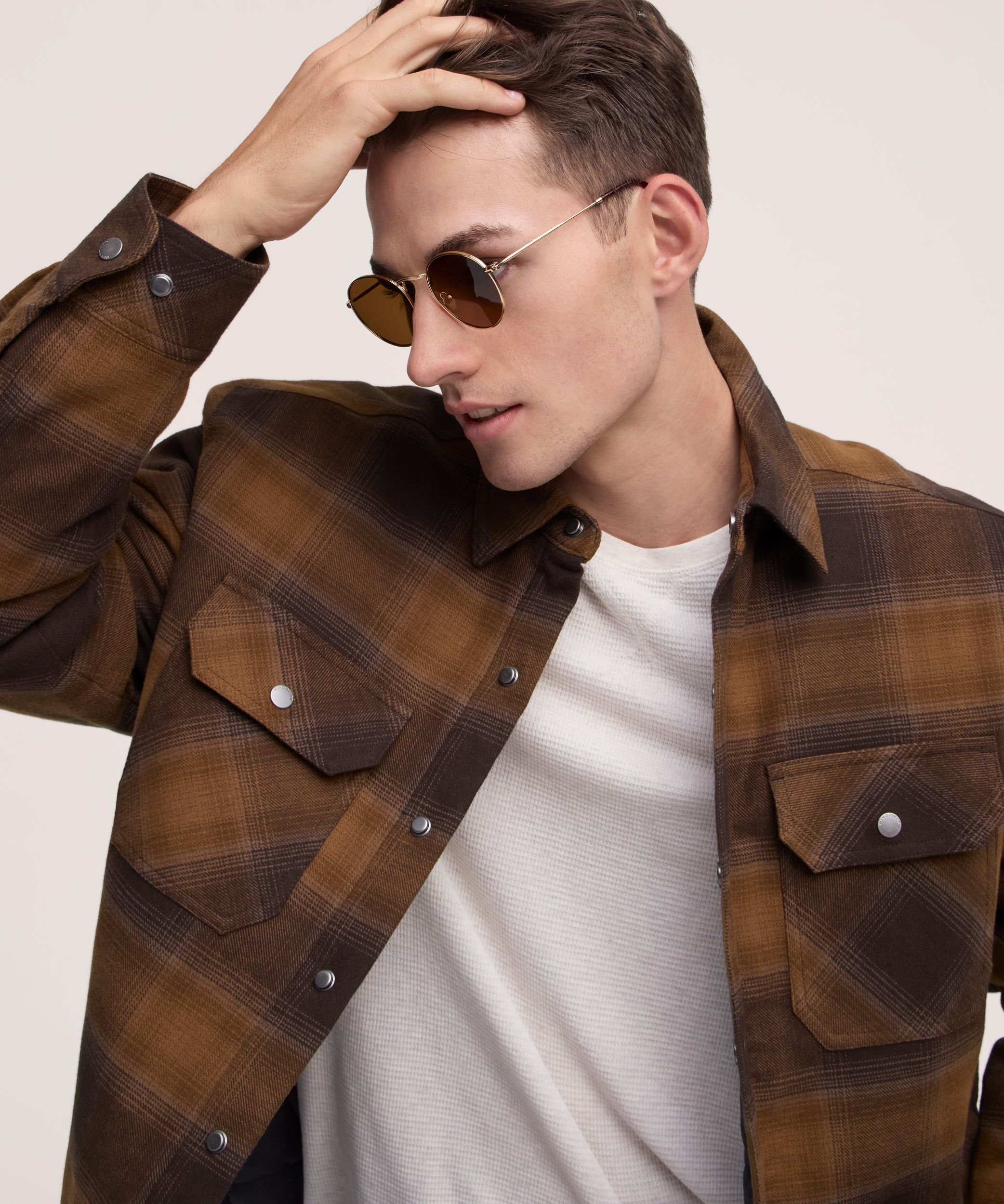 WindRiver Men's T-Max® Flannel Insulated Shirt Jacket
