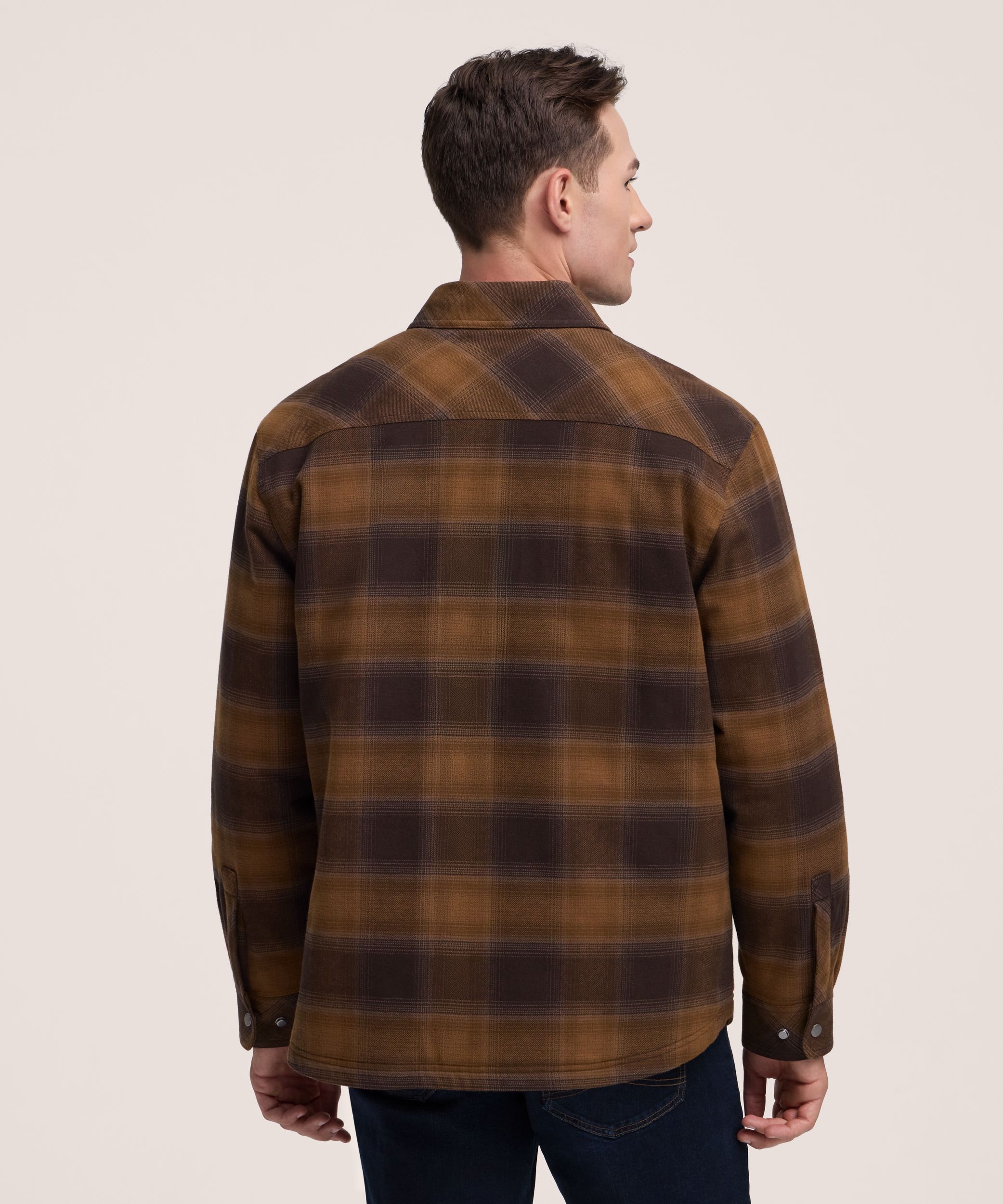 WindRiver Men's T-Max® Flannel Insulated Shirt Jacket