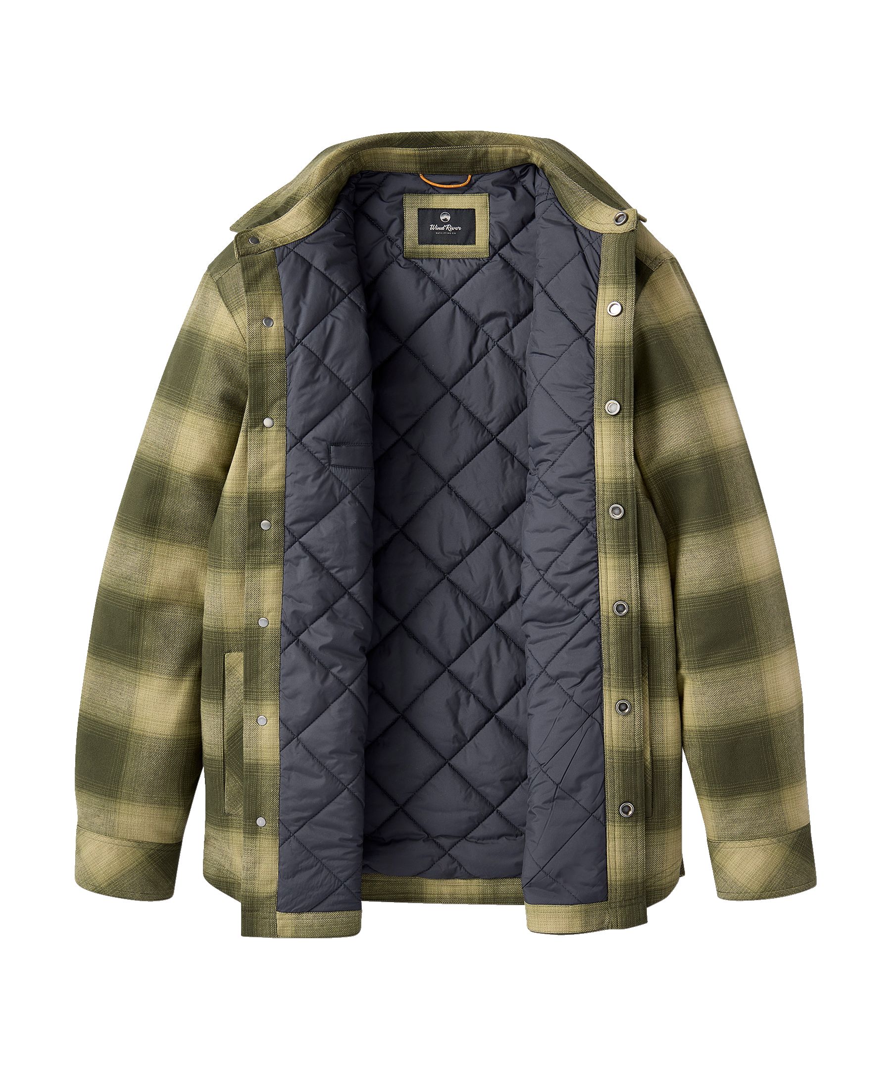 WindRiver Men's T-Max® Flannel Insulated Shirt Jacket