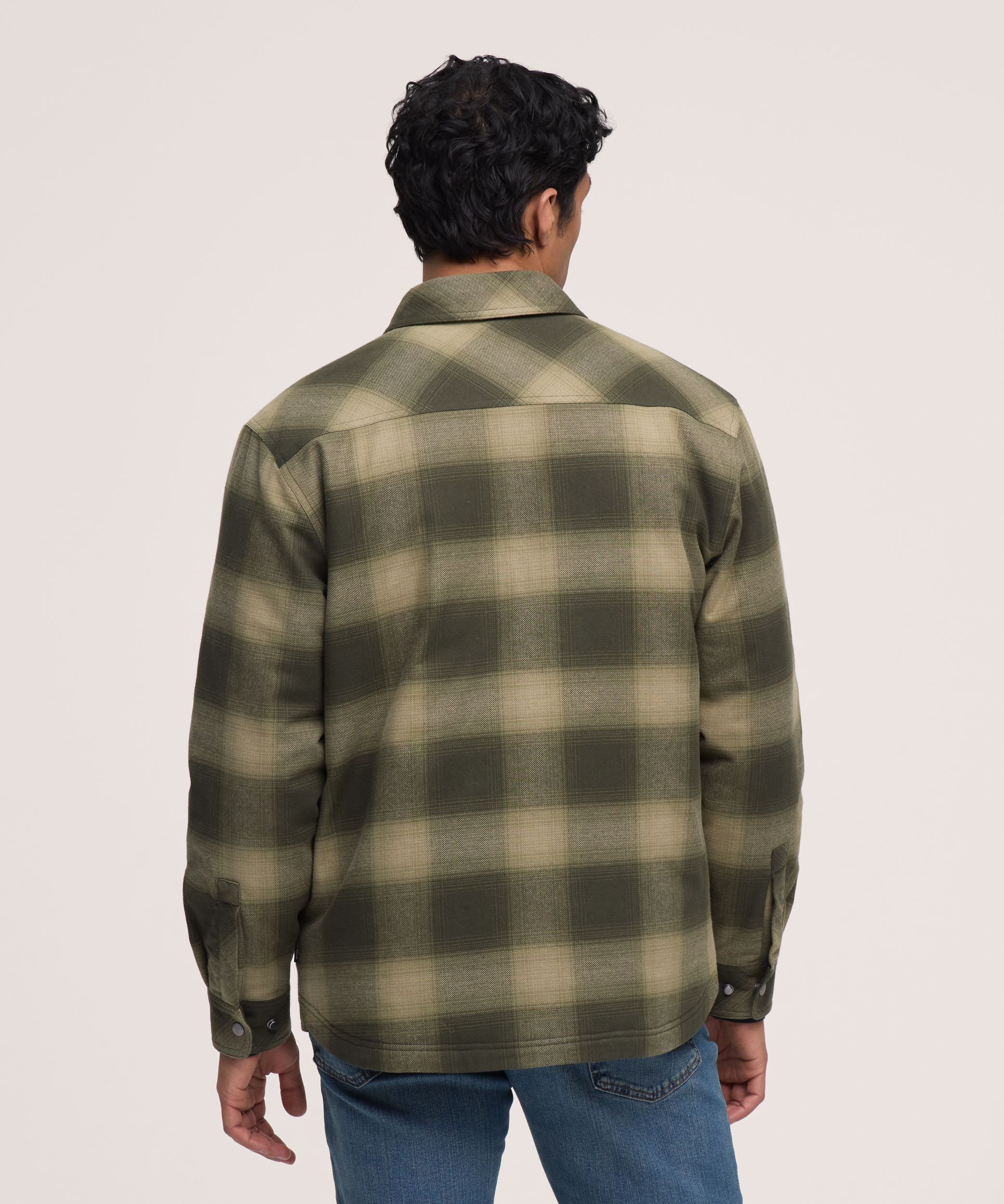 WindRiver Men's T-Max® Flannel Insulated Shirt Jacket