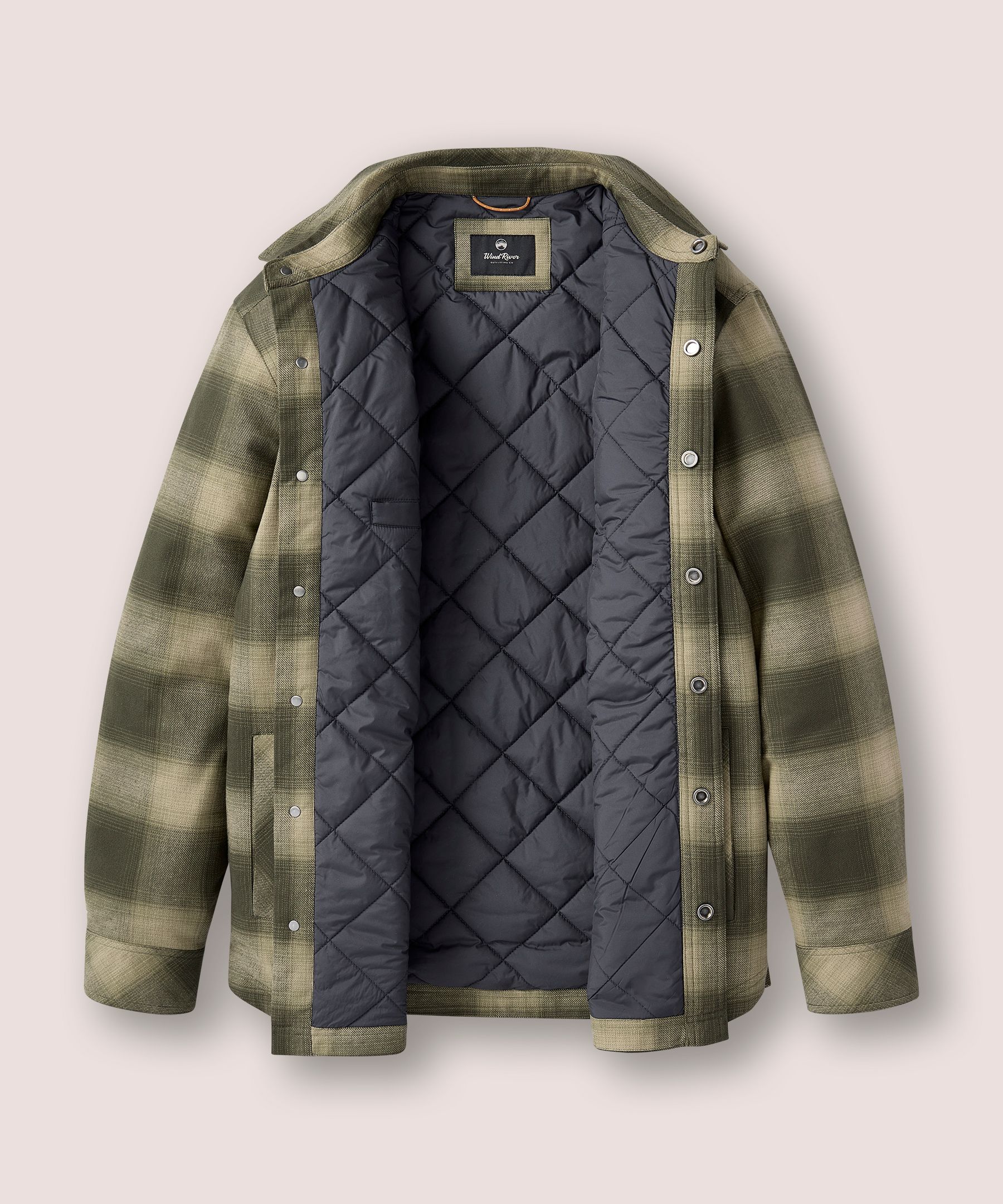 WindRiver Men's T-Max® Flannel Insulated Shirt Jacket