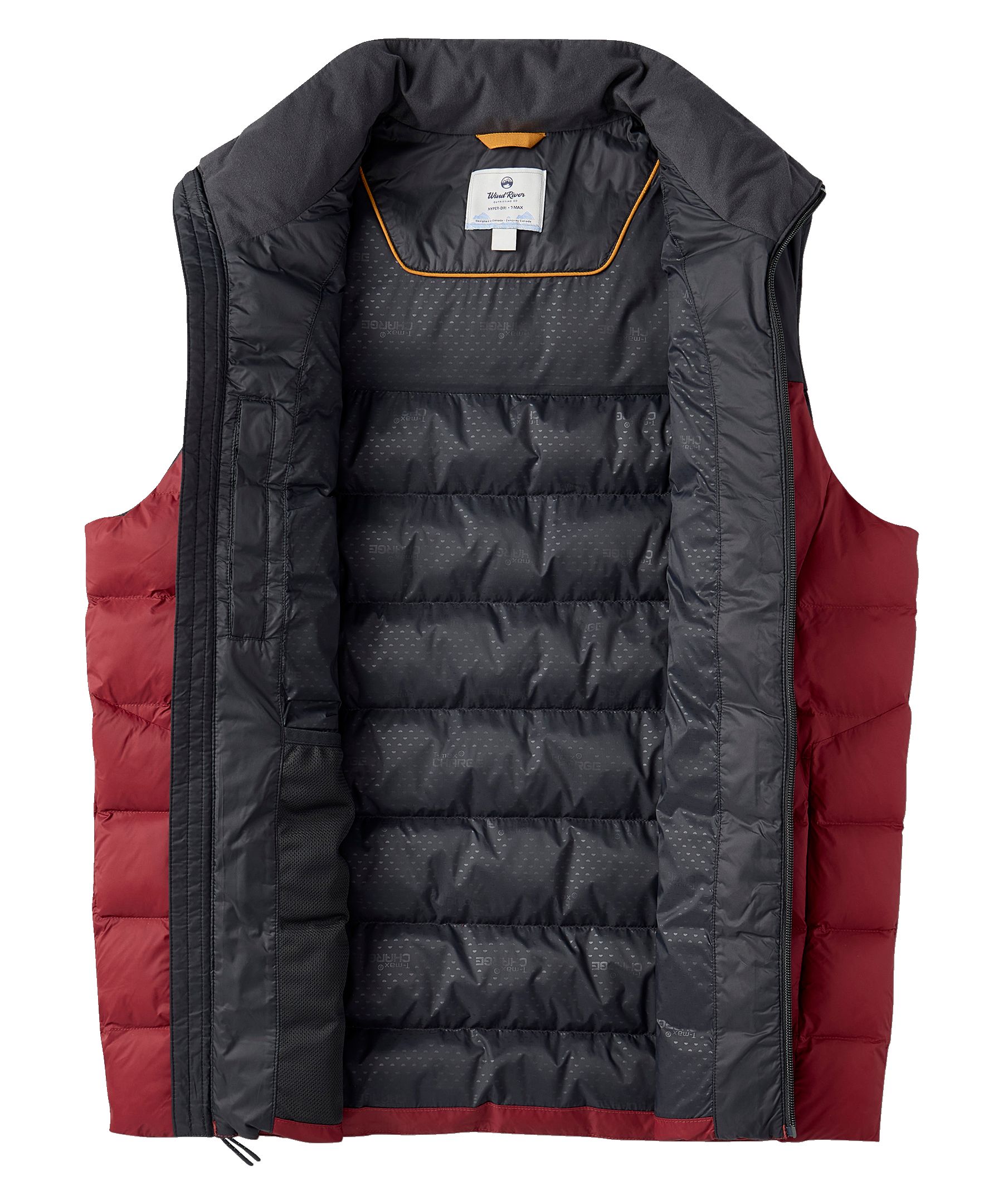 Gilet bouffant avec HD1 et T-MAX pour hommes, Charge, WindRiver