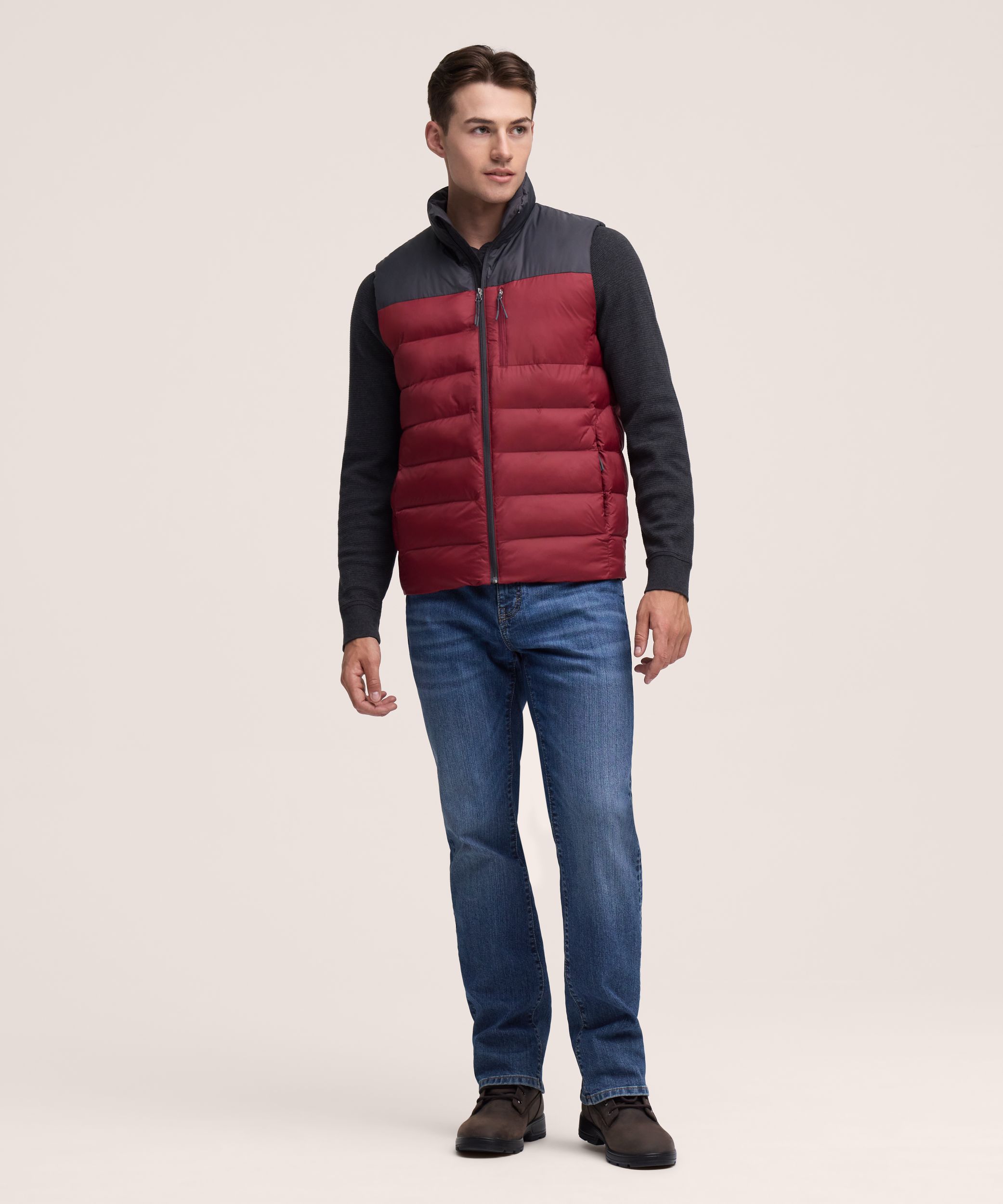 Gilet bouffant avec HD1 et T-MAX pour hommes, Charge, WindRiver