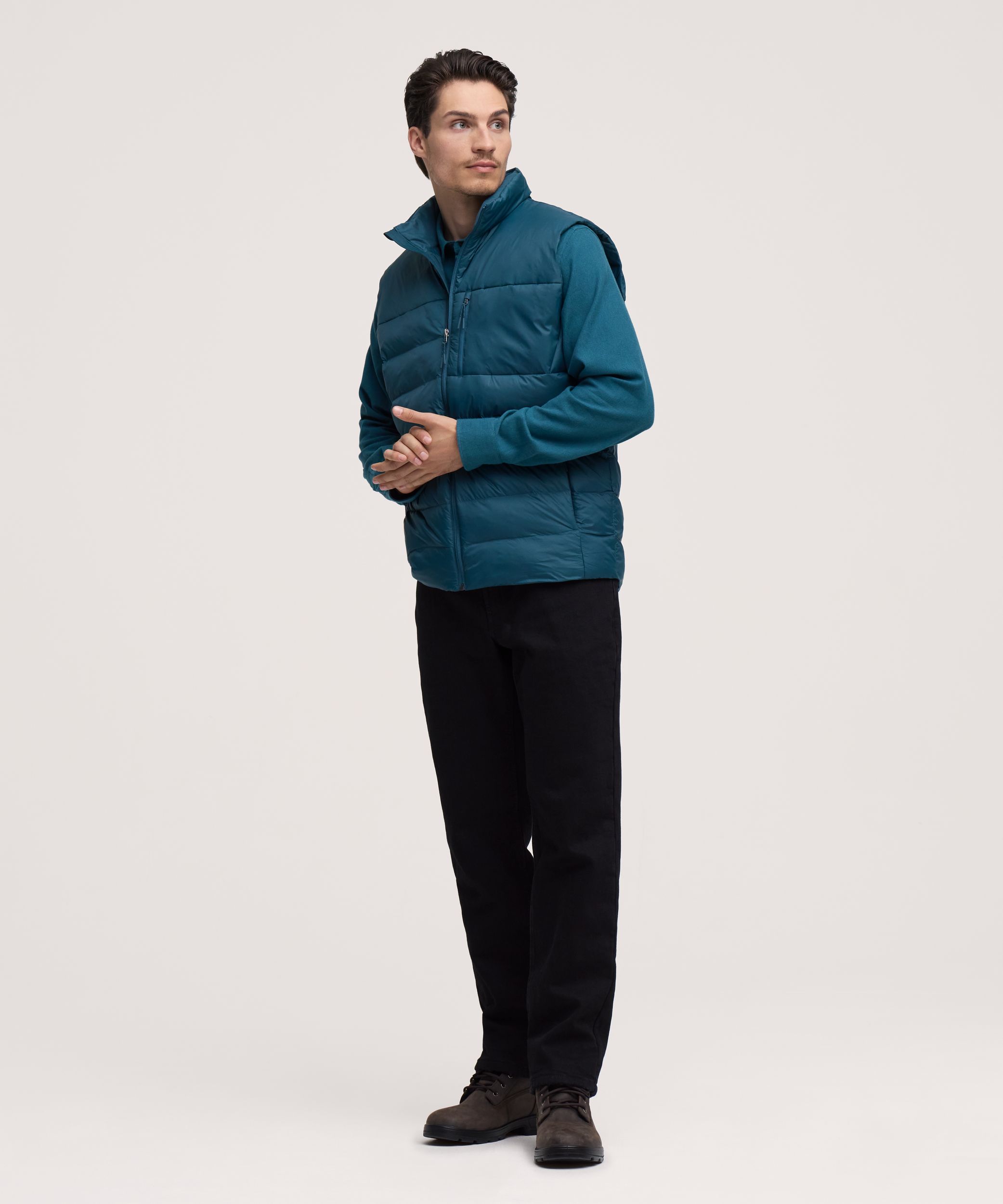 Gilet bouffant avec HD1 et T-MAX pour hommes, Charge, WindRiver