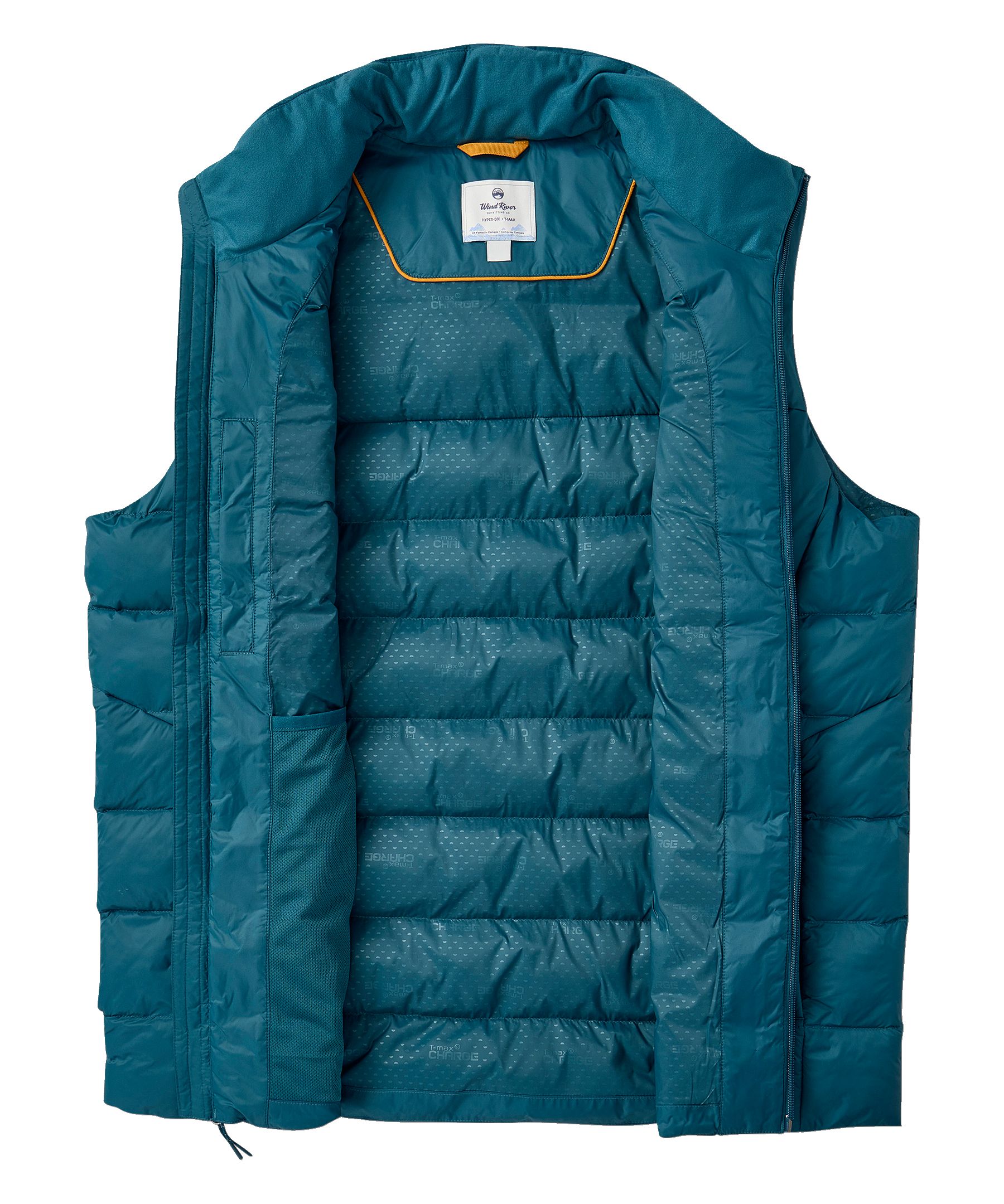 Gilet bouffant avec HD1 et T-MAX pour hommes, Charge, WindRiver