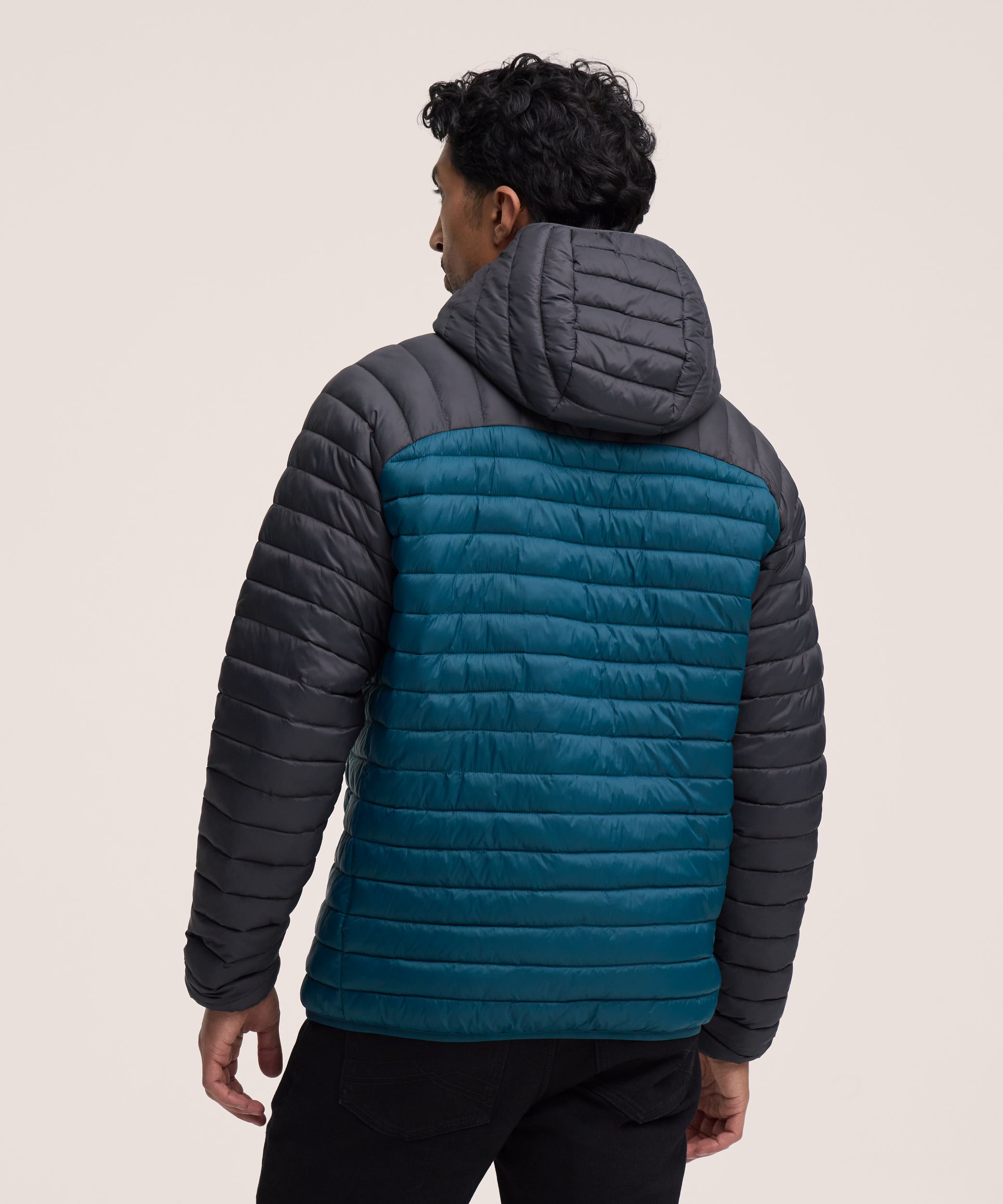 Veste bouffante à capuche compressible T-MAXMD HYPER-DRIMD HD1 pour hommes, WindRiver