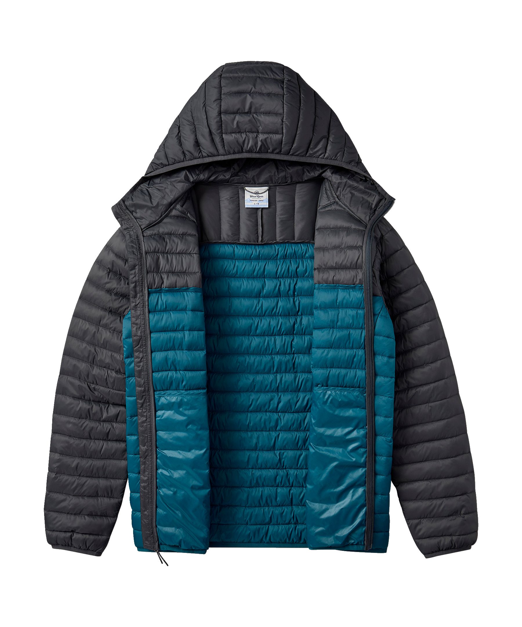 Veste bouffante à capuche compressible T-MAXMD HYPER-DRIMD HD1 pour hommes, WindRiver