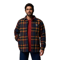 Columbia Men's Hunter Arch Heavyweight Shirt Jacket Front_Flat